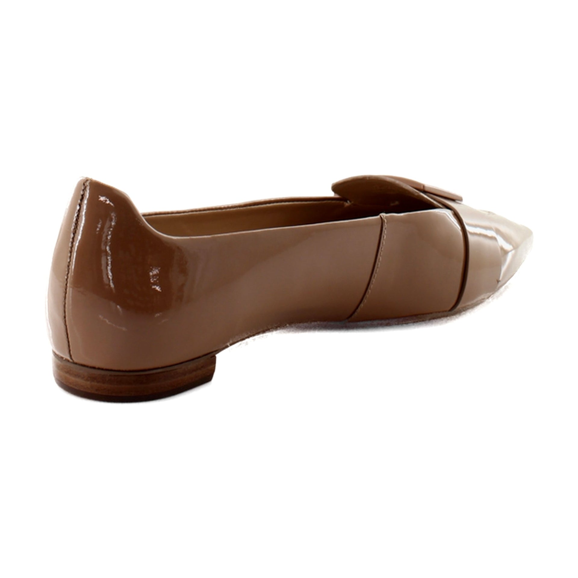 Hazelnut Brown Patent Leather