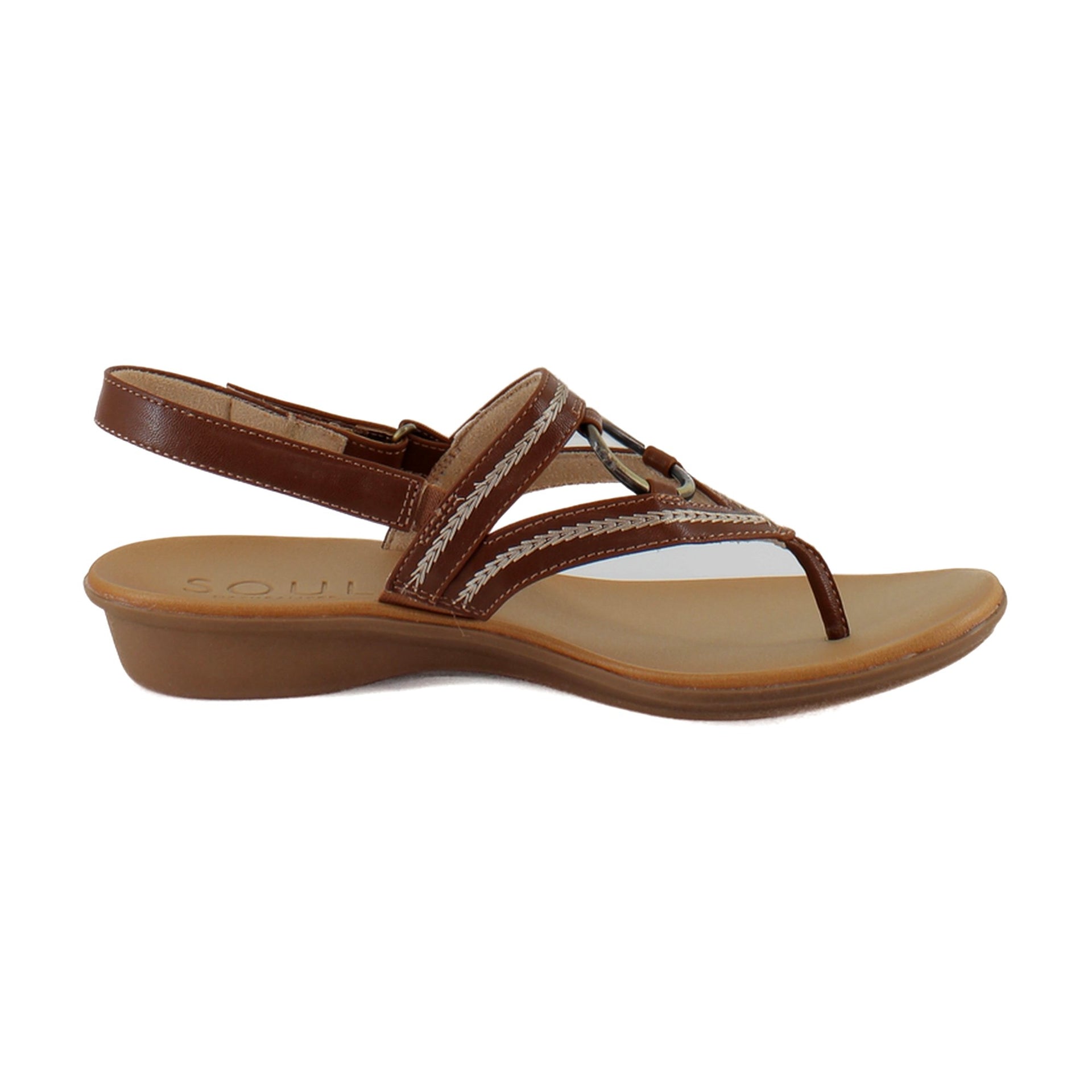 Toffee Brown Faux Leather