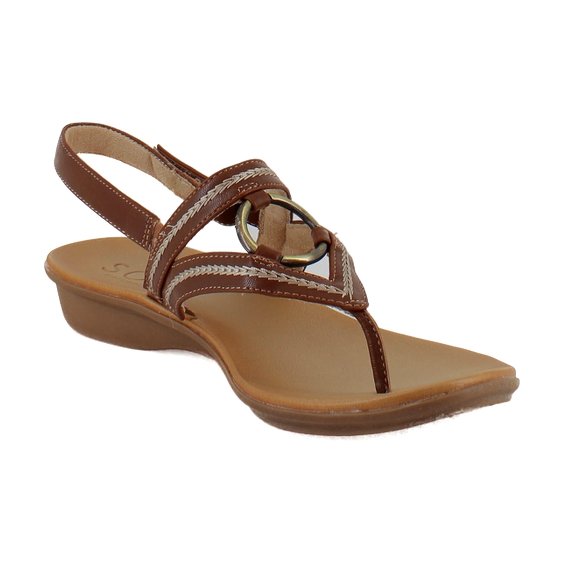 Toffee Brown Faux Leather