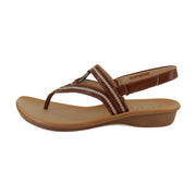 Toffee Brown Faux Leather