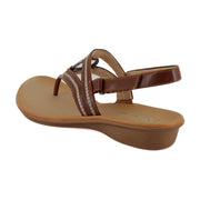Toffee Brown Faux Leather