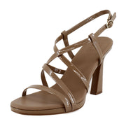 Taupe Patent Leather