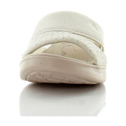 Eggnog Beige Sparkle Knit