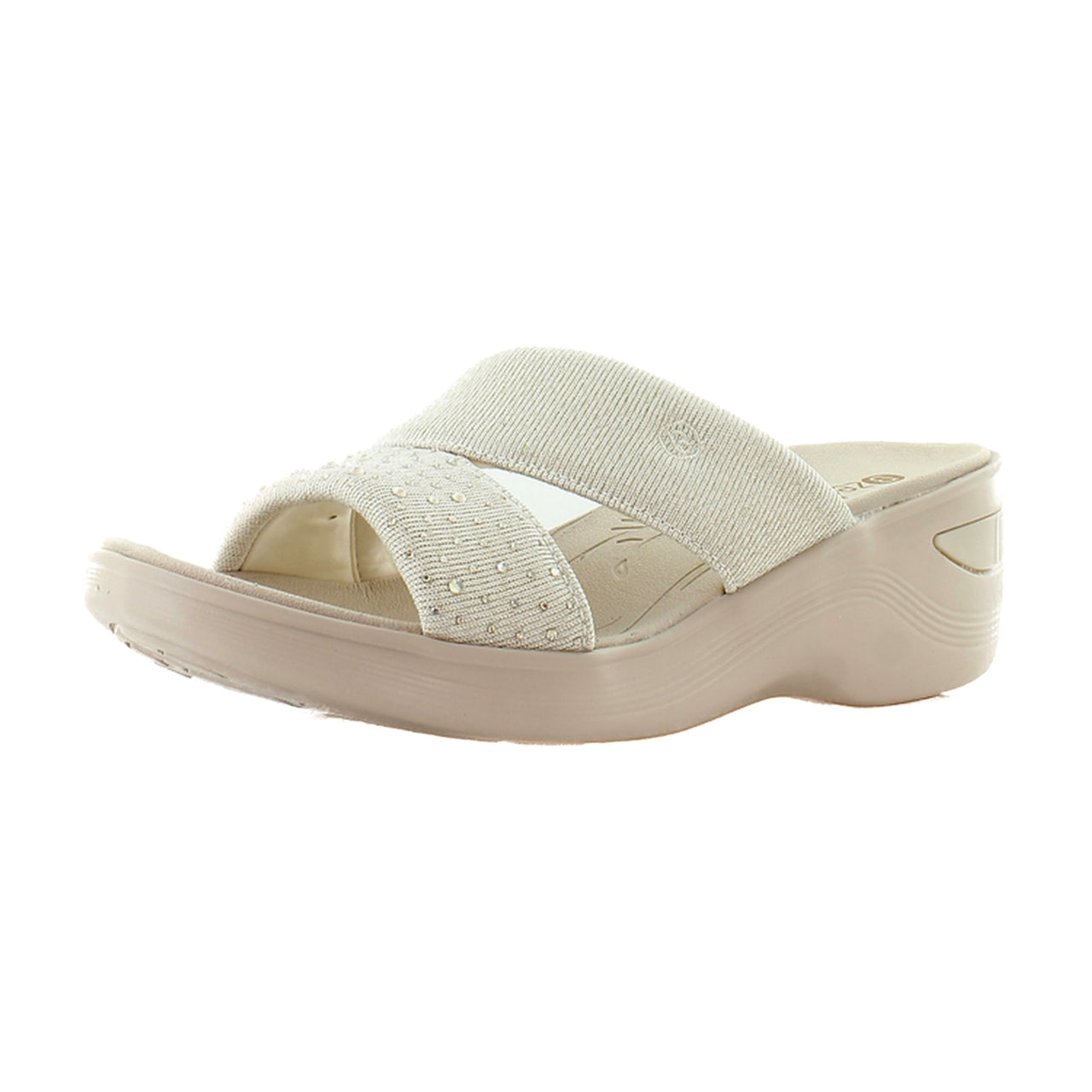 Eggnog Beige Sparkle Knit