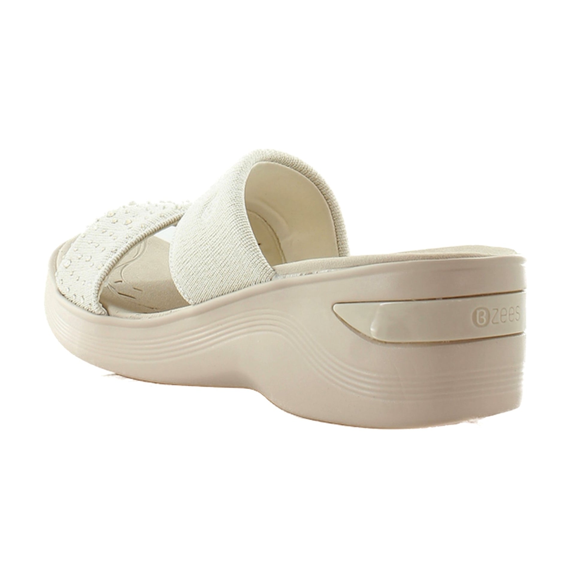 Eggnog Beige Sparkle Knit