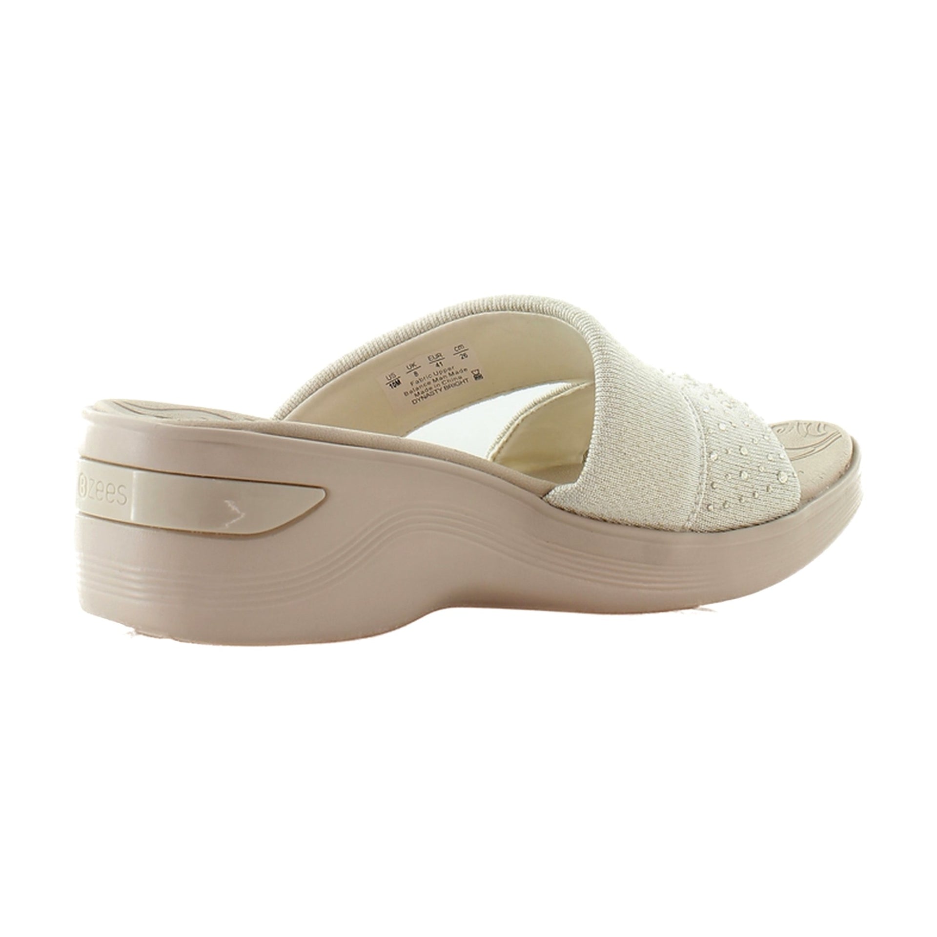 Eggnog Beige Sparkle Knit