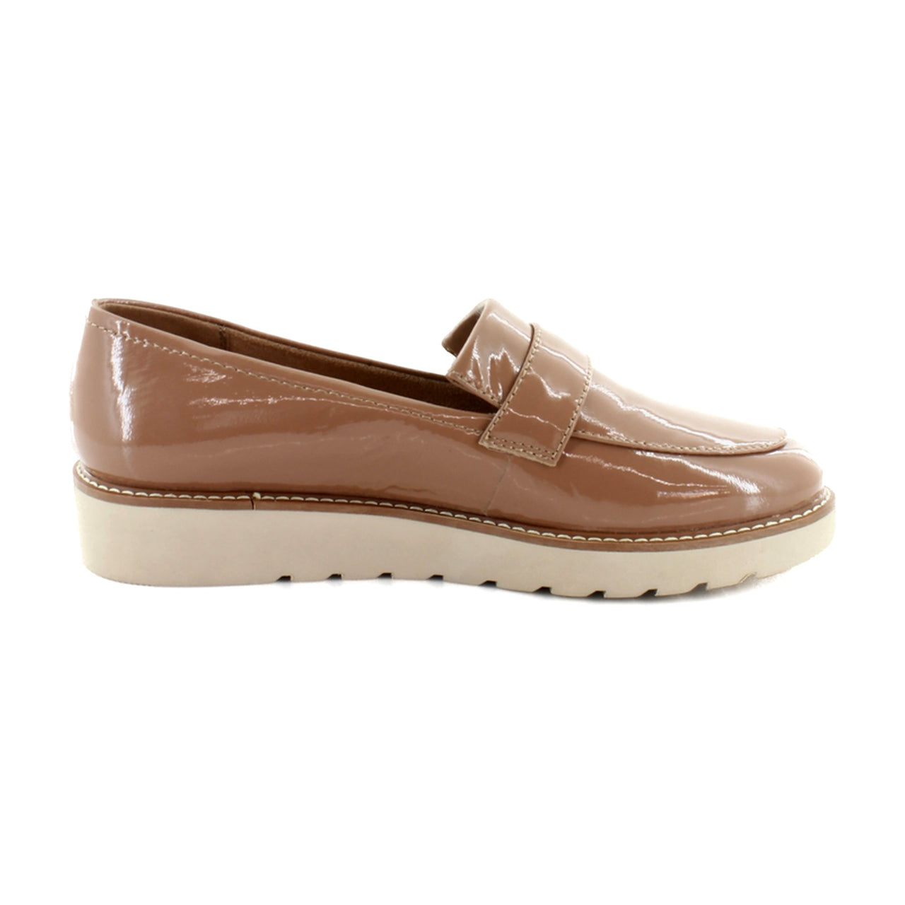 Hazelnut Brown Patent Leather