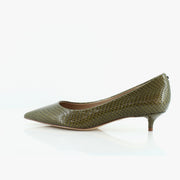 Olive Snake Print