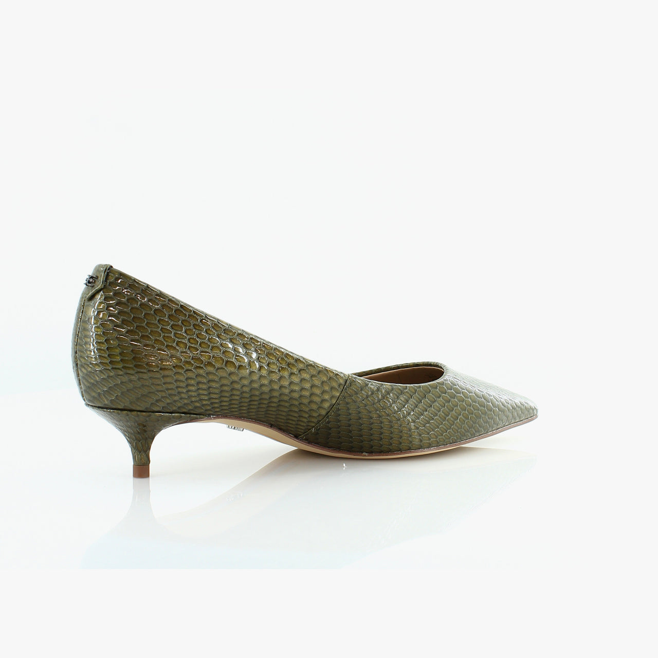 Olive Snake Print