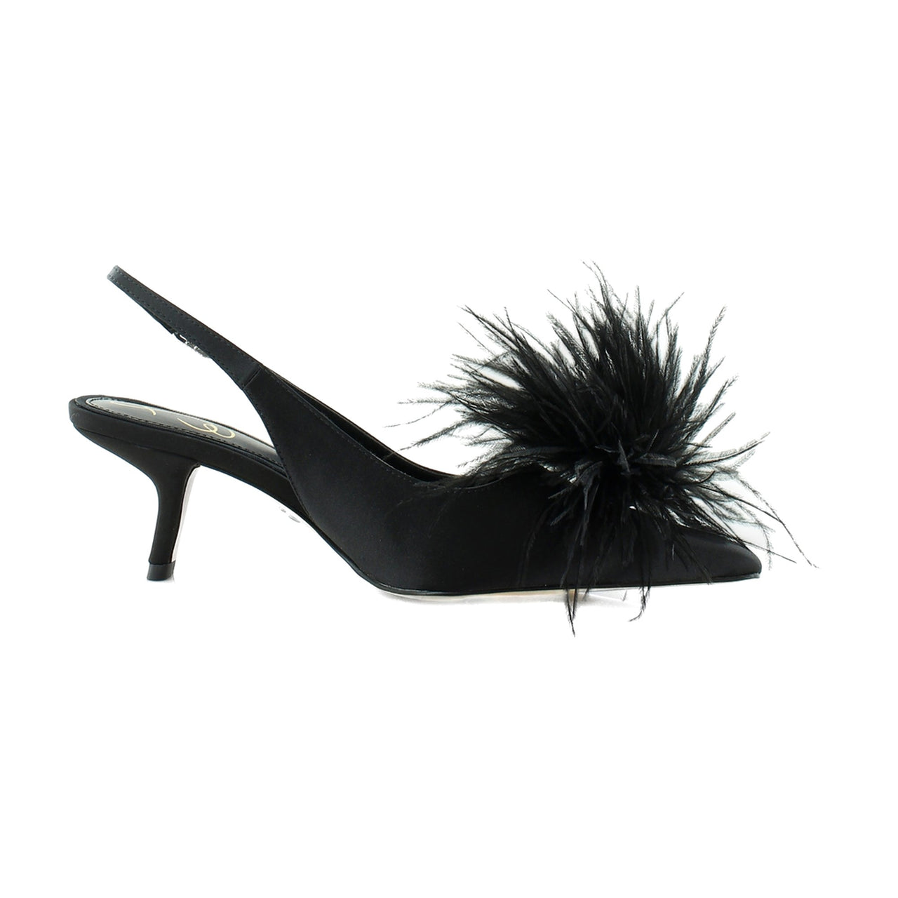 Black Satin Feather