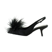 Black Satin Feather