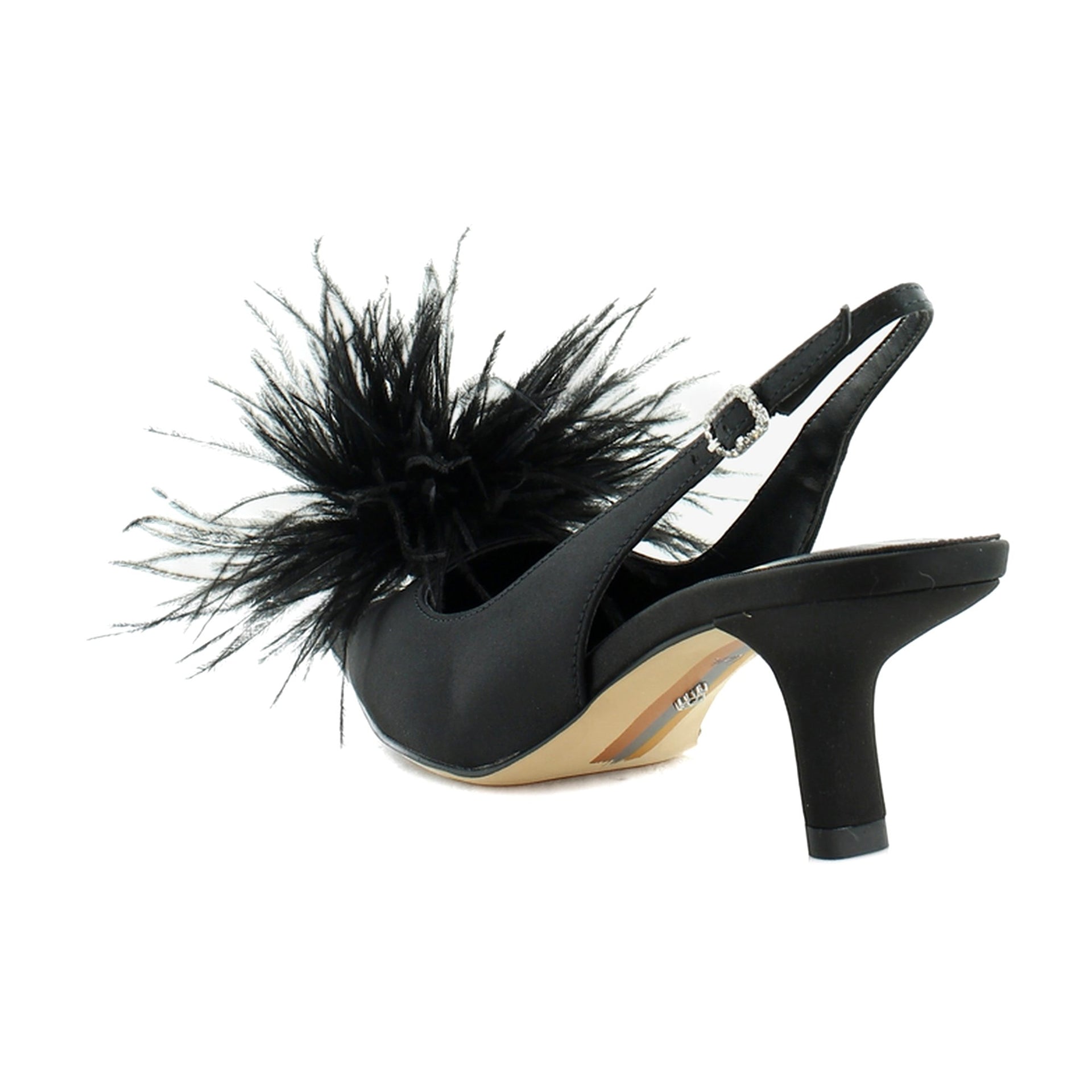 Black Satin Feather