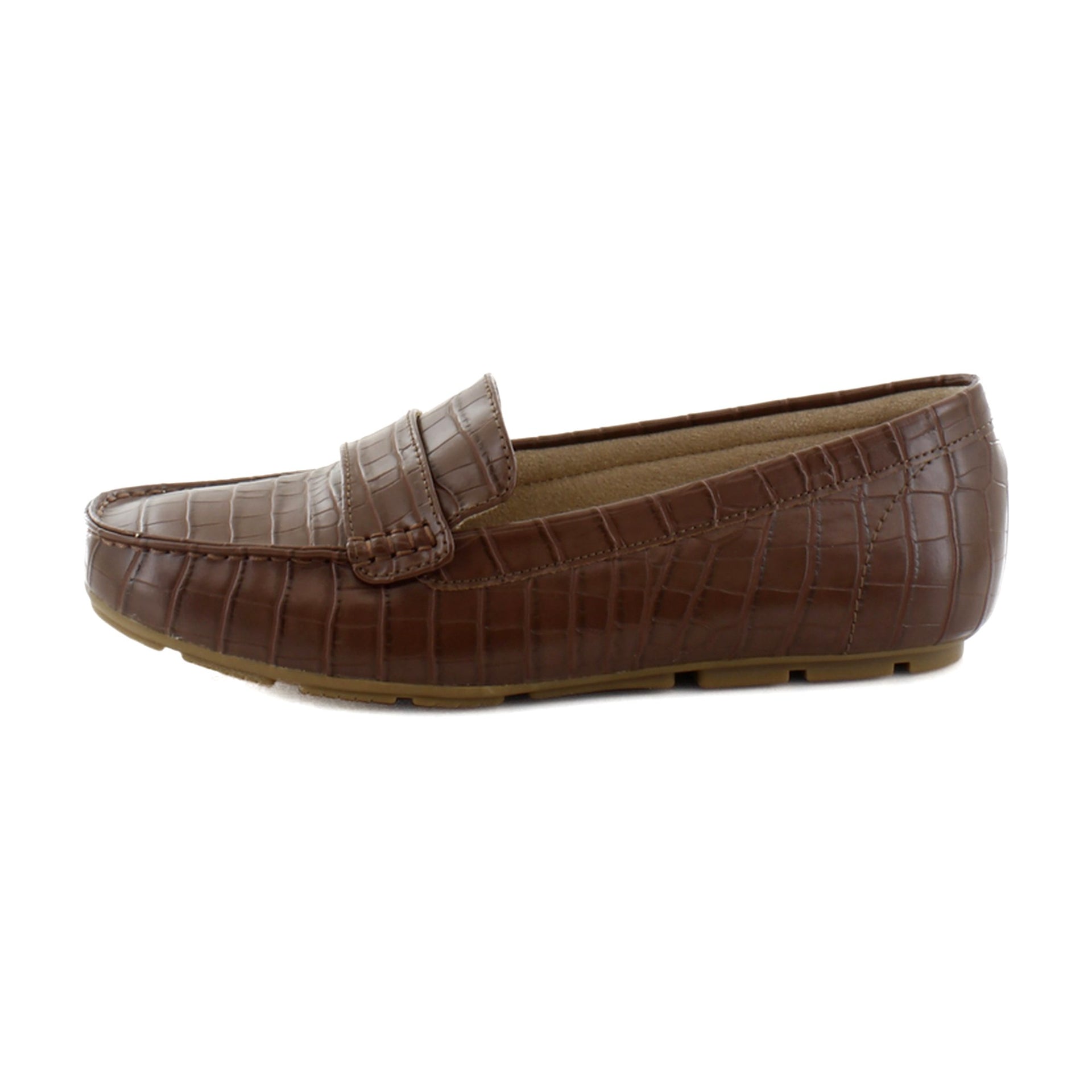 Brown Croco Synthetic