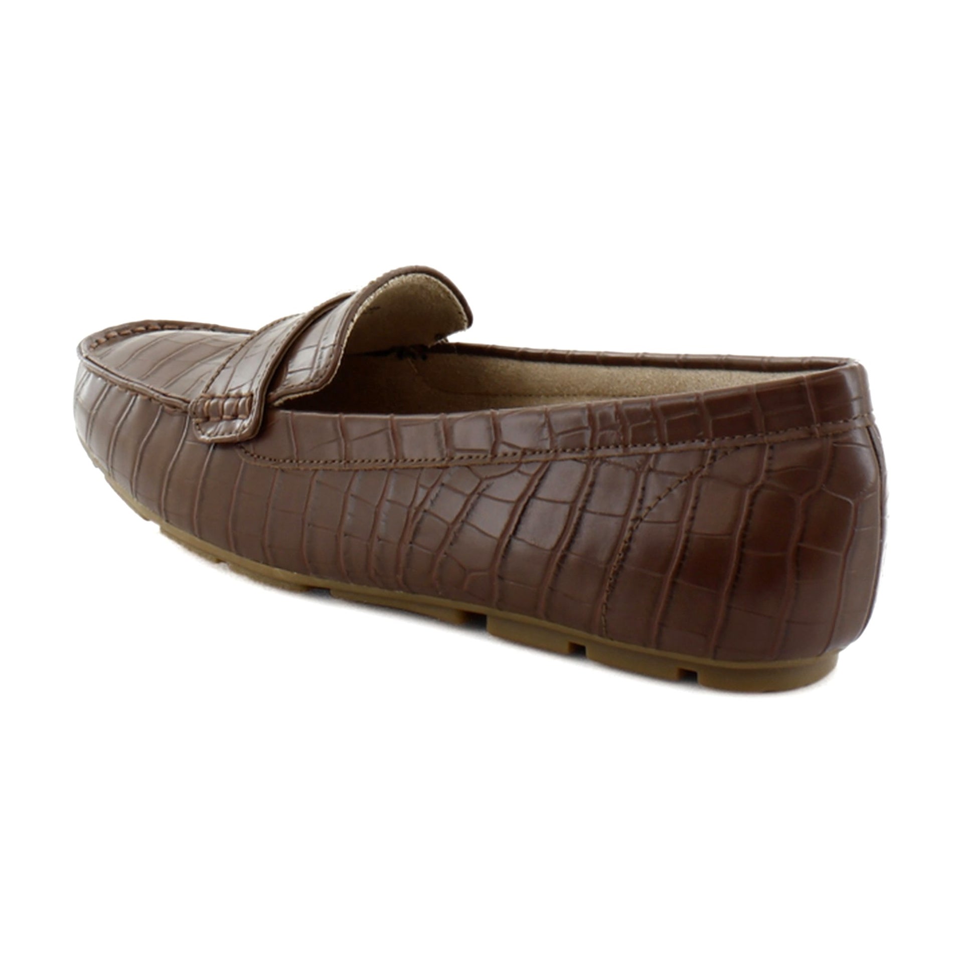 Brown Croco Synthetic