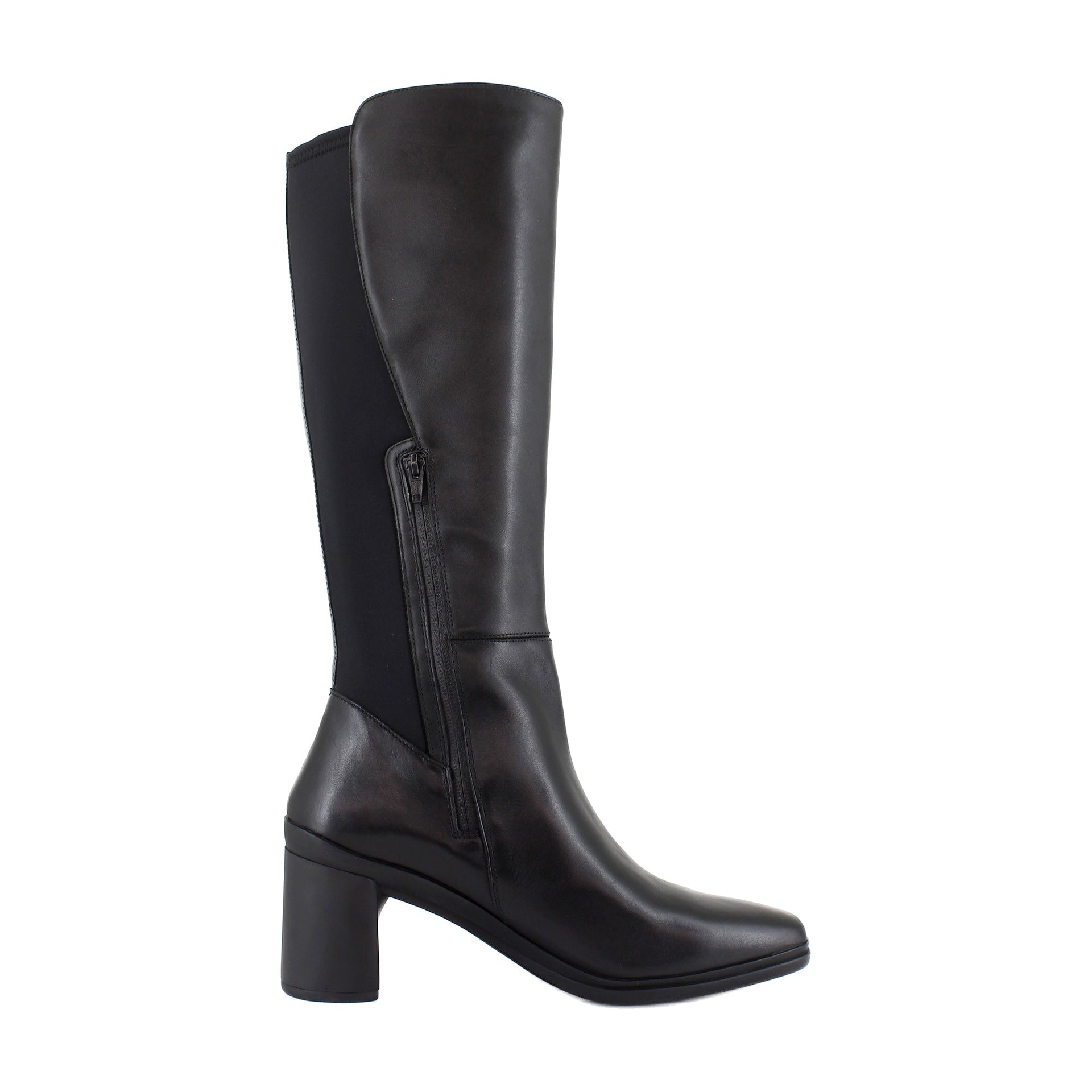 Black Waterproof Leather