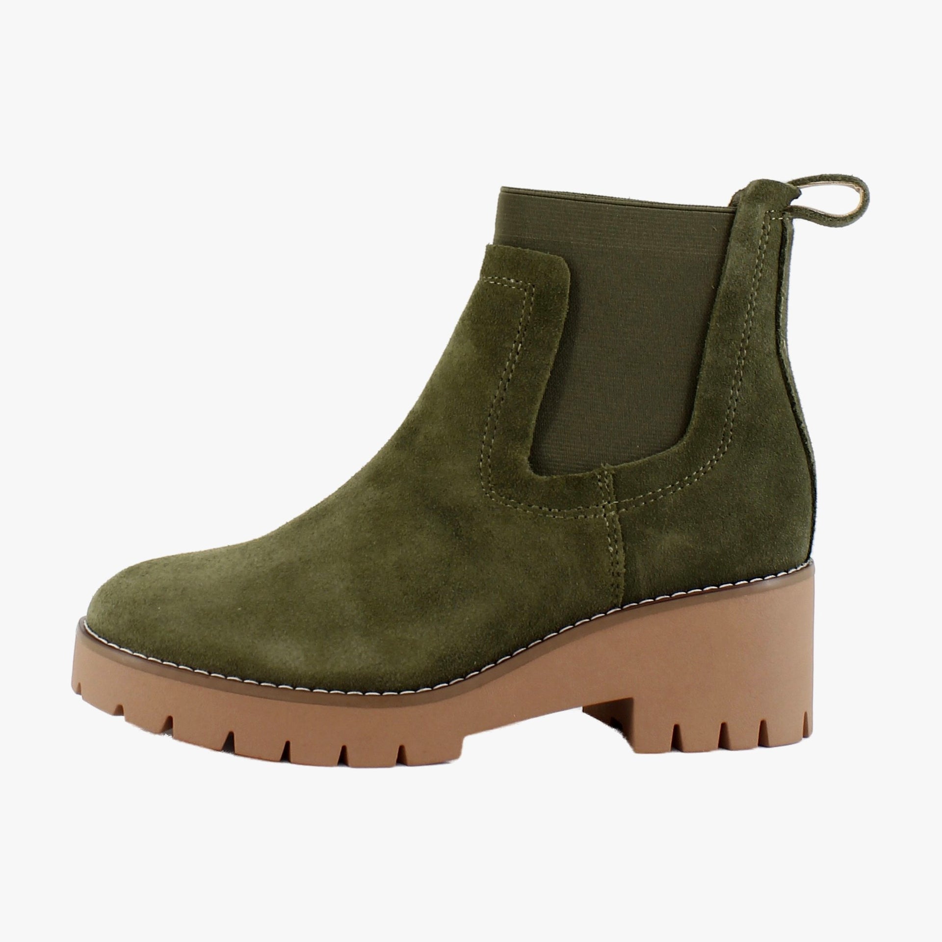 Olive Suede
