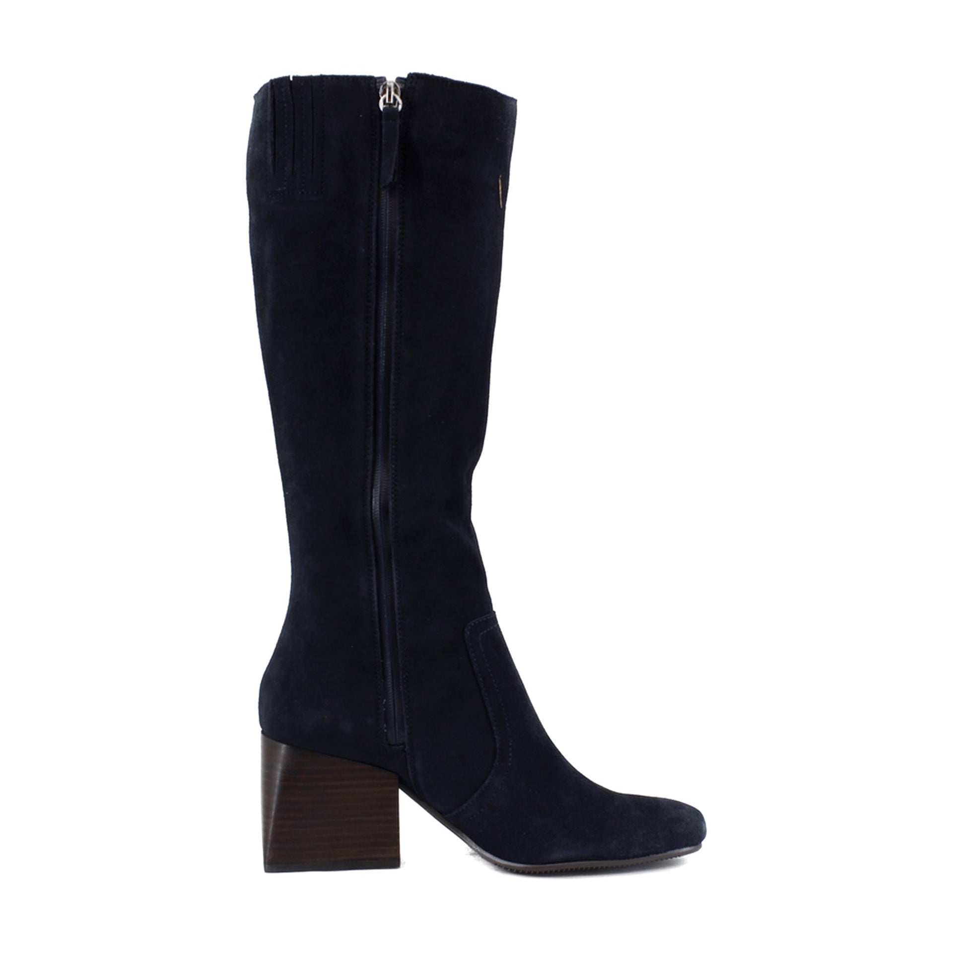 Navy Suede