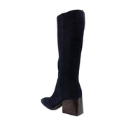 Navy Suede