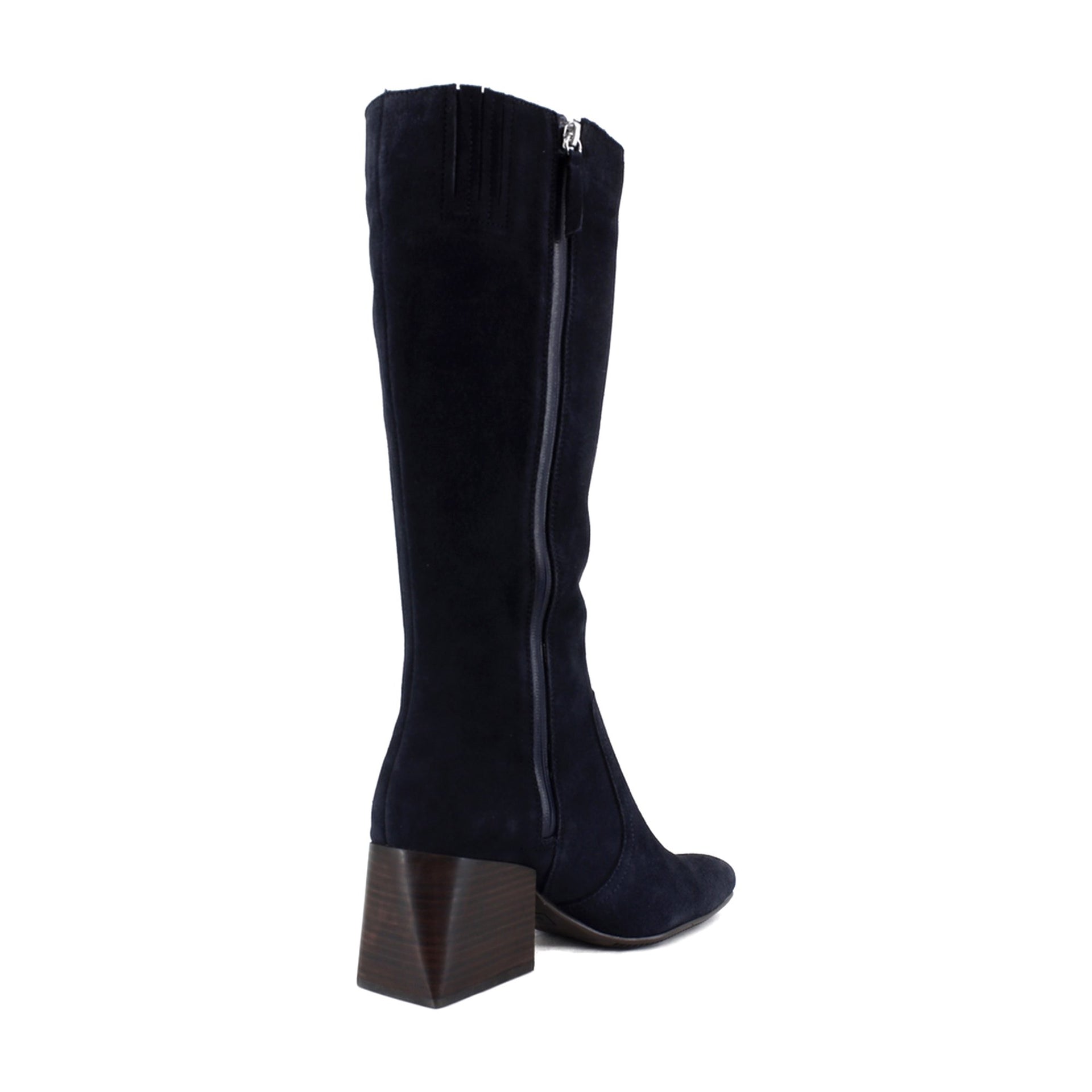 Navy Suede