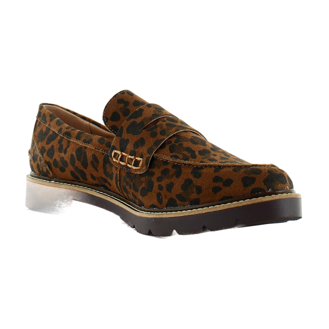 Leopard Suede