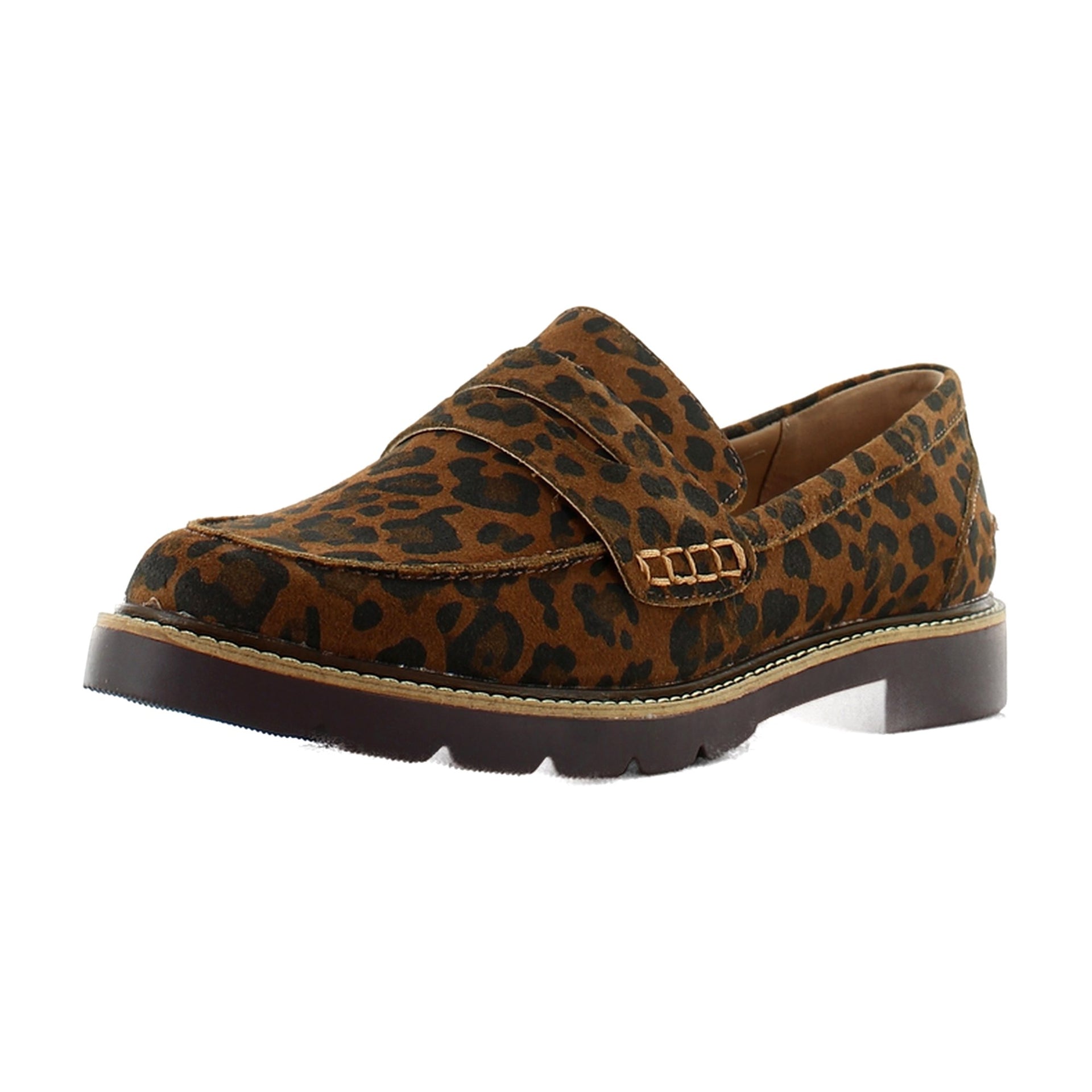 Leopard Suede