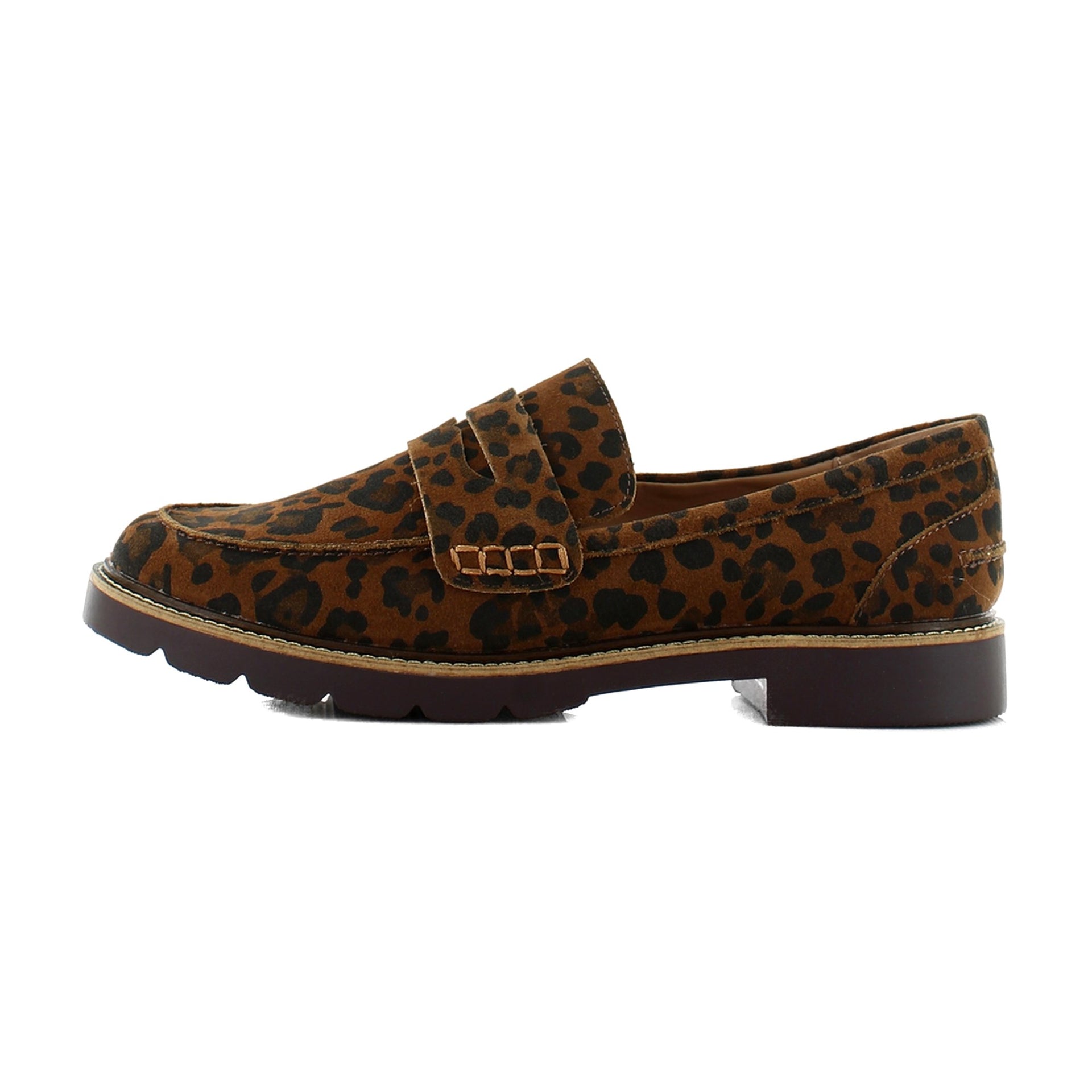 Leopard Suede