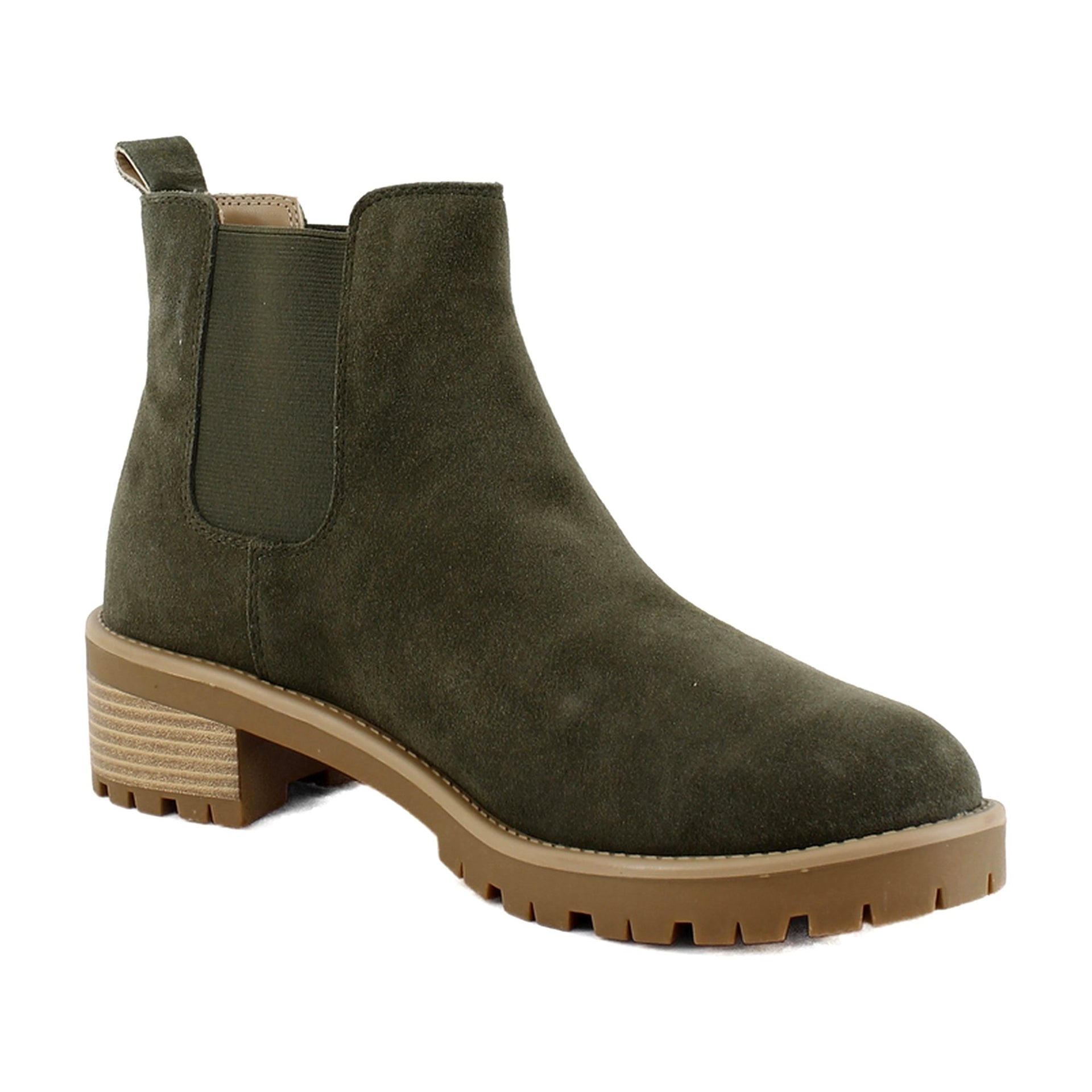 Olive Suede