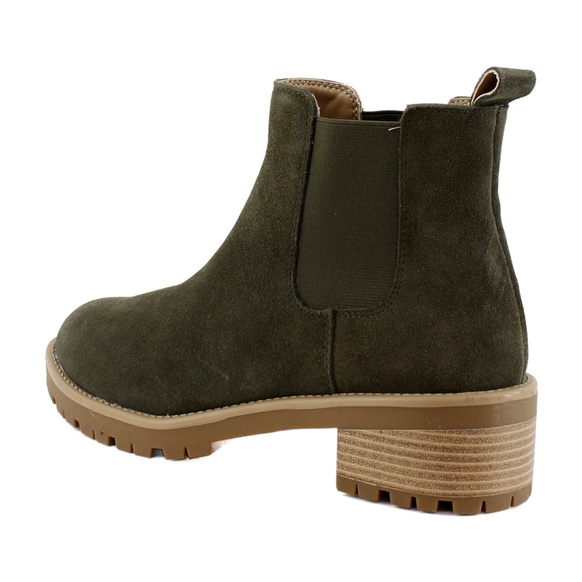 Olive Suede