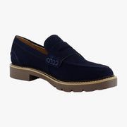 Navy Suede