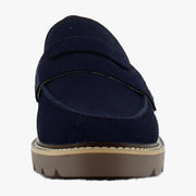 Navy Suede