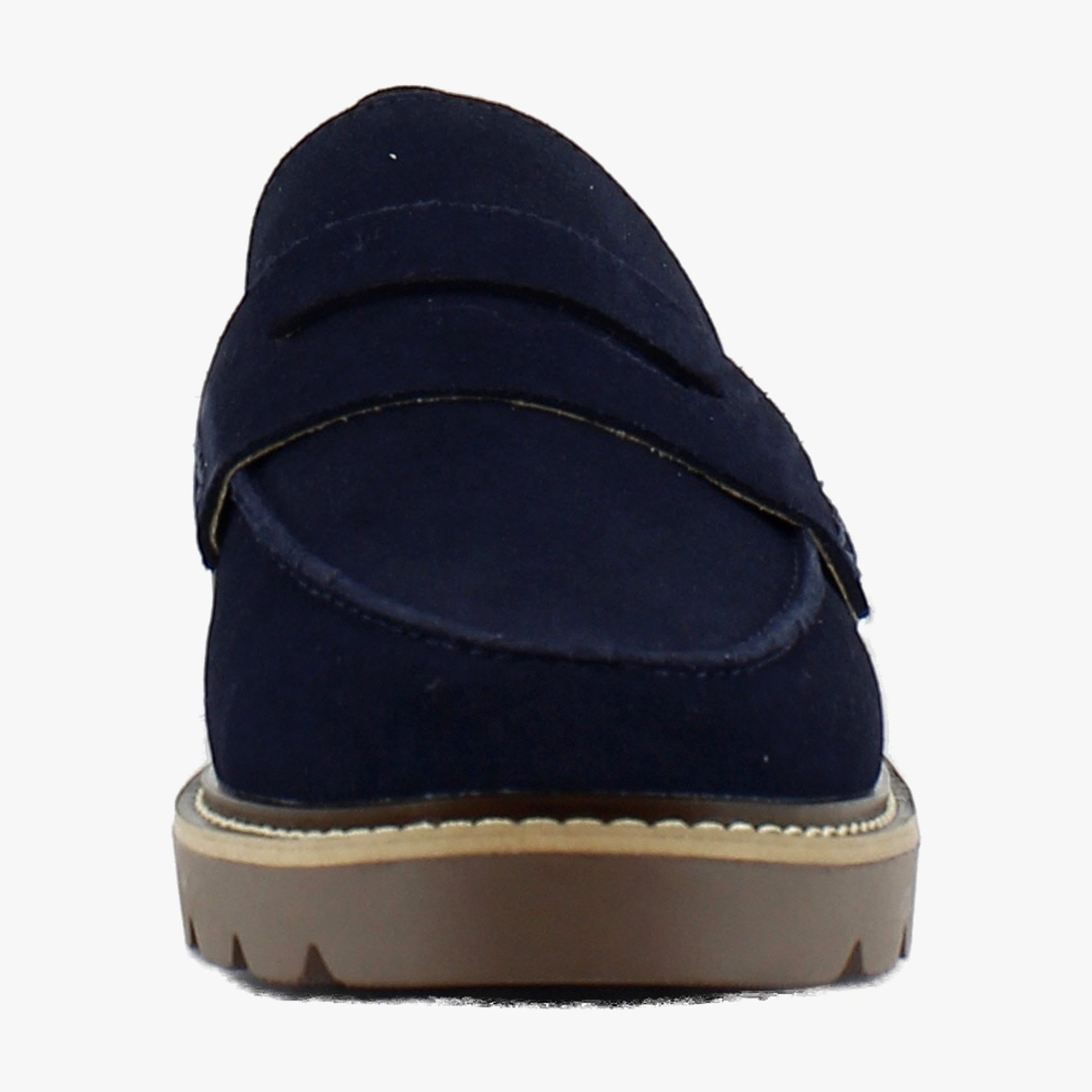Navy Suede