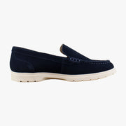 Navy Suede
