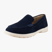 Navy Suede