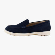 Navy Suede