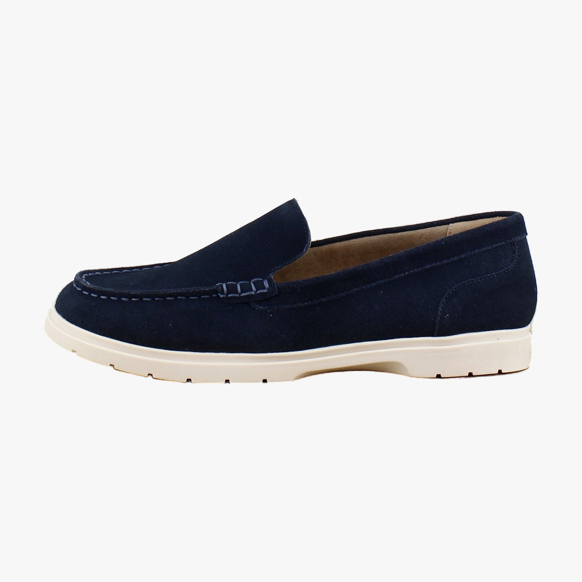 Navy Suede
