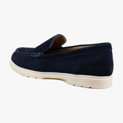 Navy Suede