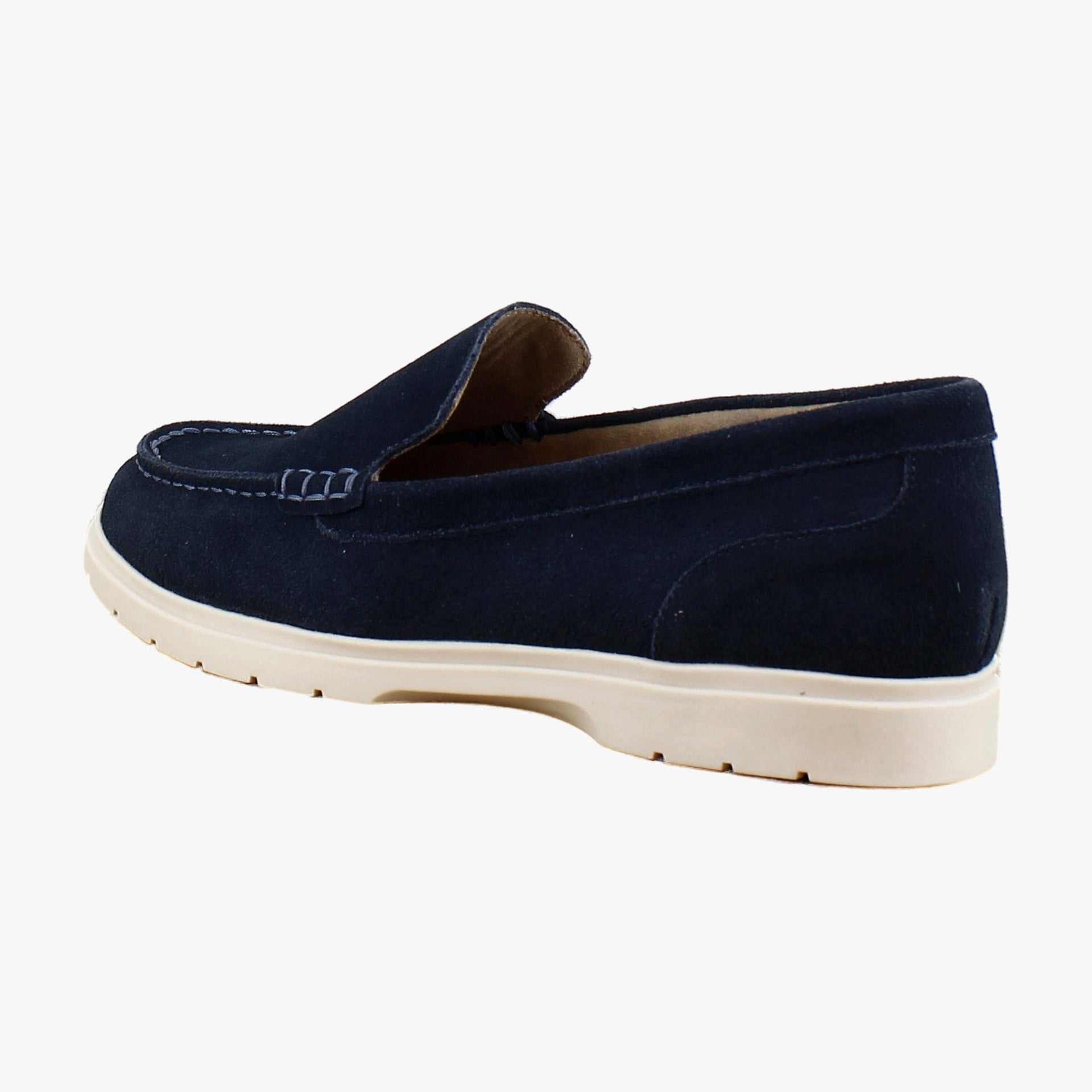 Navy Suede