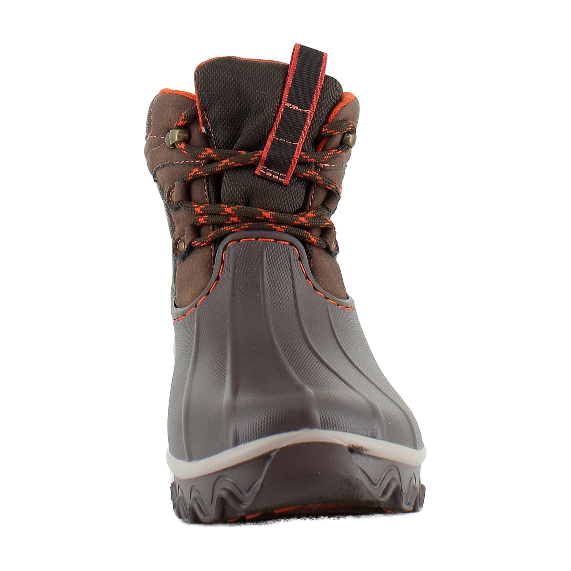 Dark Brown/Burnt Orange