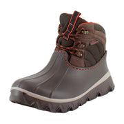 Dark Brown/Burnt Orange