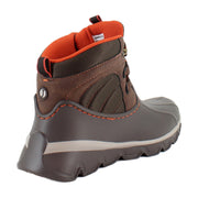 Dark Brown/Burnt Orange