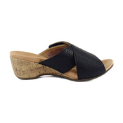 Black-tumbled Leather