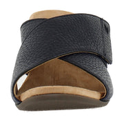 Black-tumbled Leather