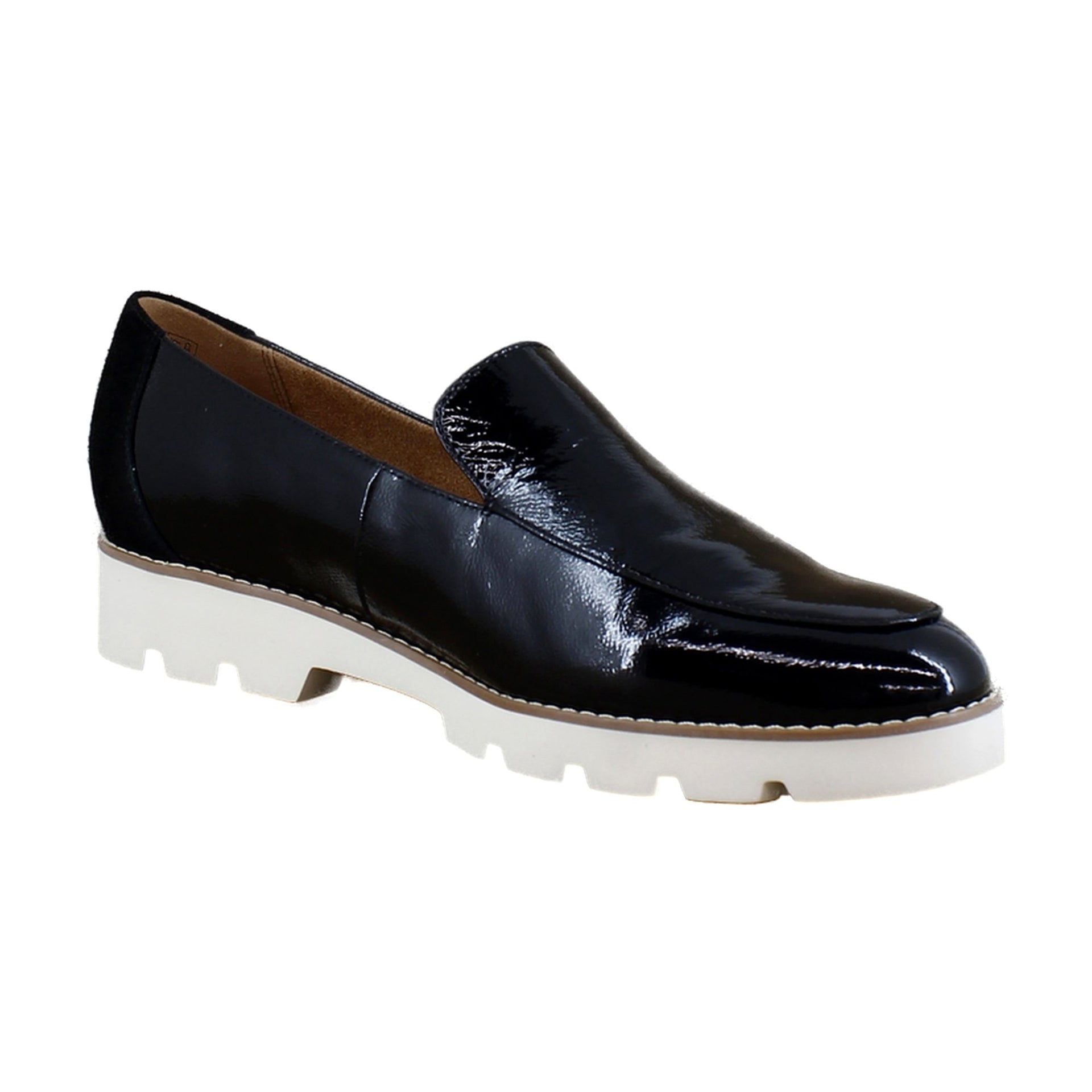 Black Crinkle Patent