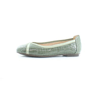 Army Green Patent Croc