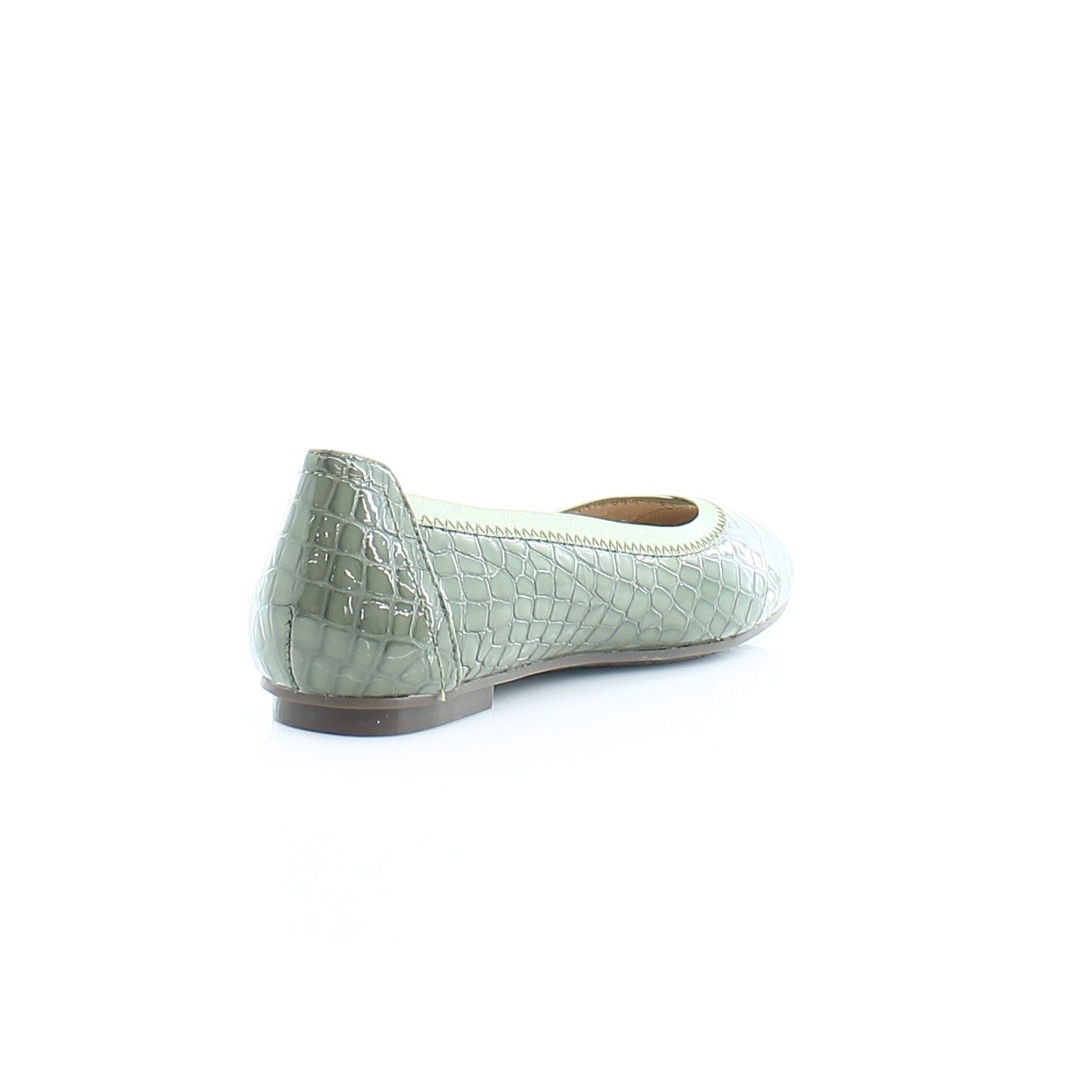 Army Green Patent Croc