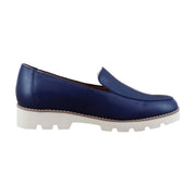 Navy Leather