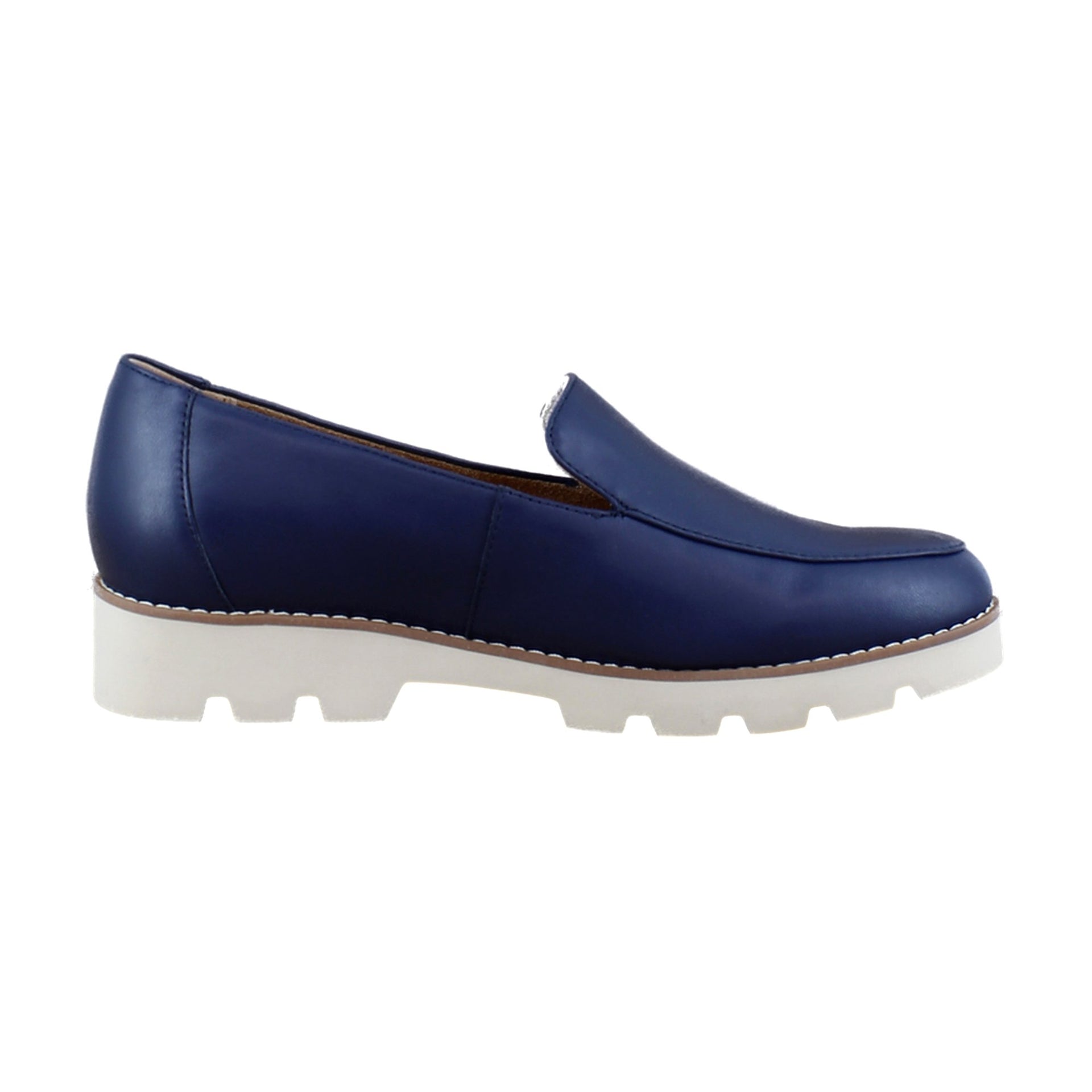 Navy Leather