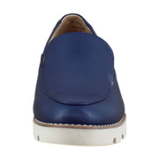 Navy Leather