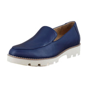 Navy Leather