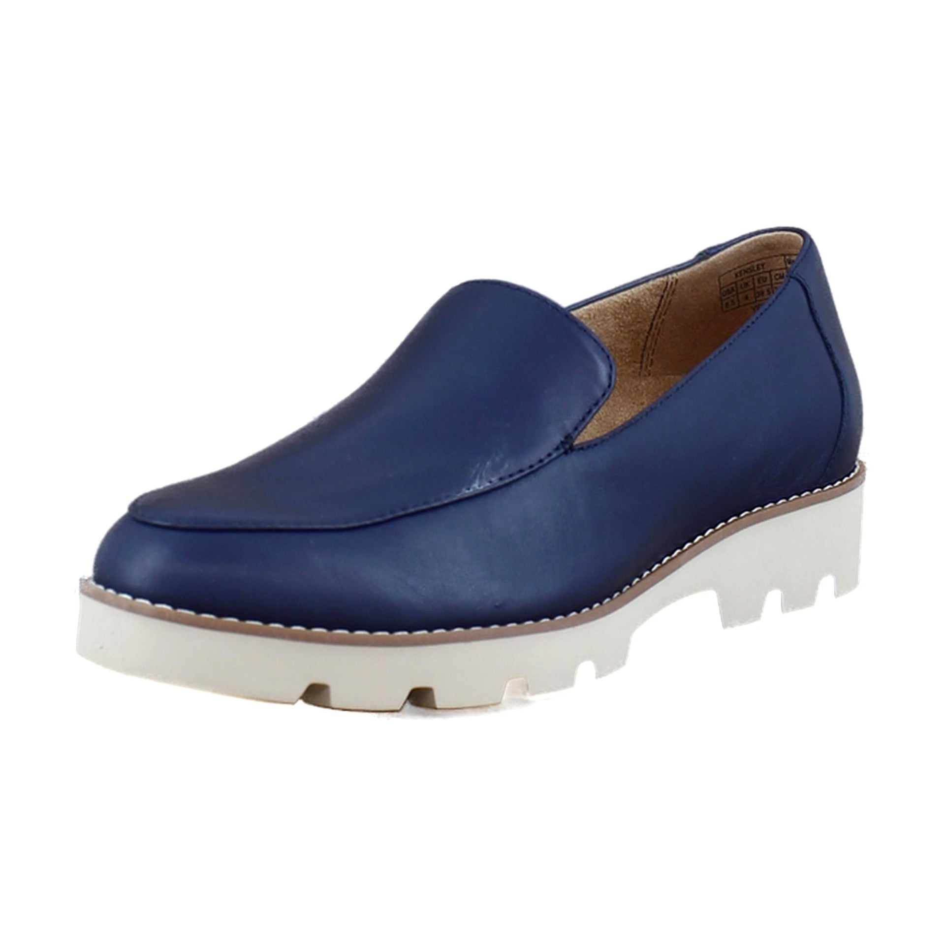 Navy Leather